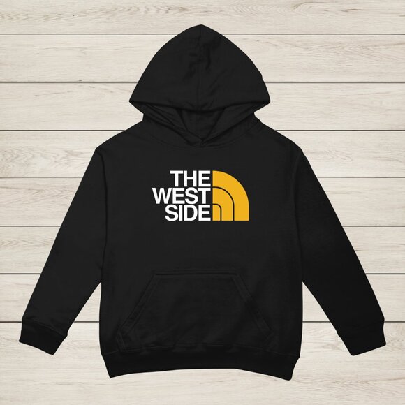 The West Side Parody Unisex Black Hoodie - Heavy Blend Pullover Sweatshirt NEW - Picture 2 of 3